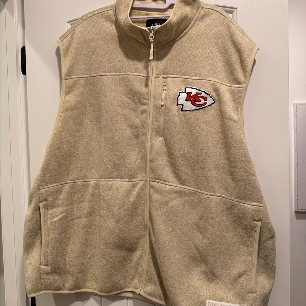 Men’s Kansas City Chiefs sweater vest 3x
